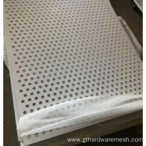 Round perforated metal mesh